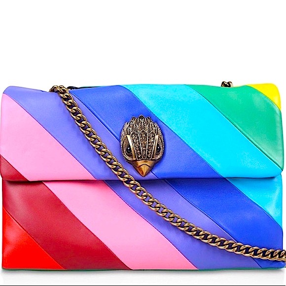 Kurt Geiger Bags Kurt Geiger Rainbow Stripe Leather Xxl Kensington